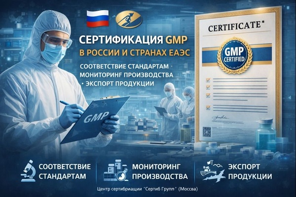 Сертификация по GMP в России и странах ЕАЭС: правовые основы, требования и практика применения